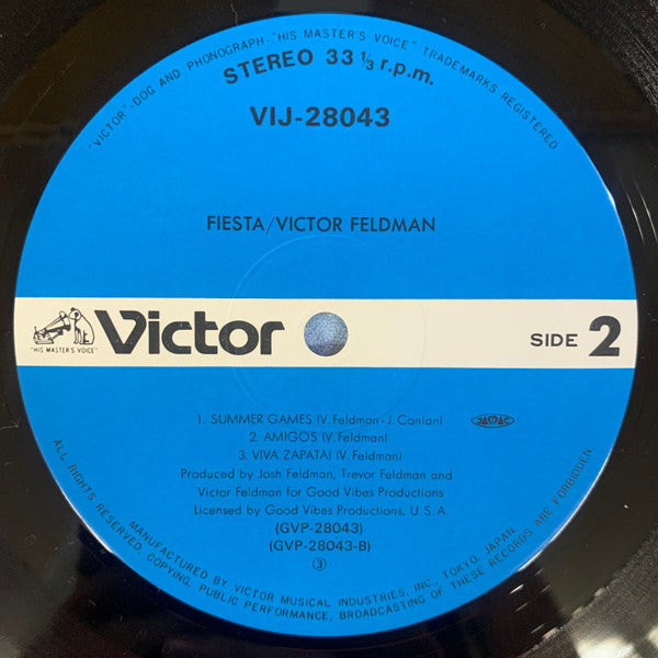 Victor Feldman - Fiesta (LP, Album)