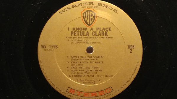 Petula Clark - I Know A Place (LP, Album)