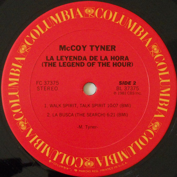 McCoy Tyner - La Leyenda De La Hora = The Legend Of The Hour(LP, Al...