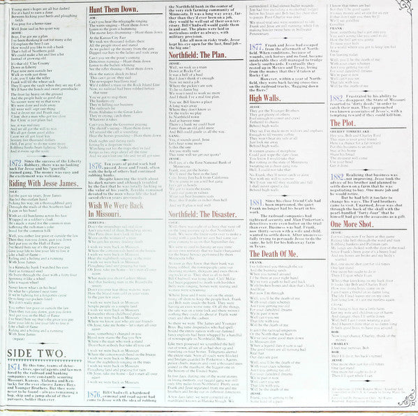 Various - The Legend Of Jesse James (LP, Album, Promo, Gat)