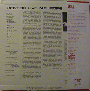 Stan Kenton - Live In Europe (LP, Album)