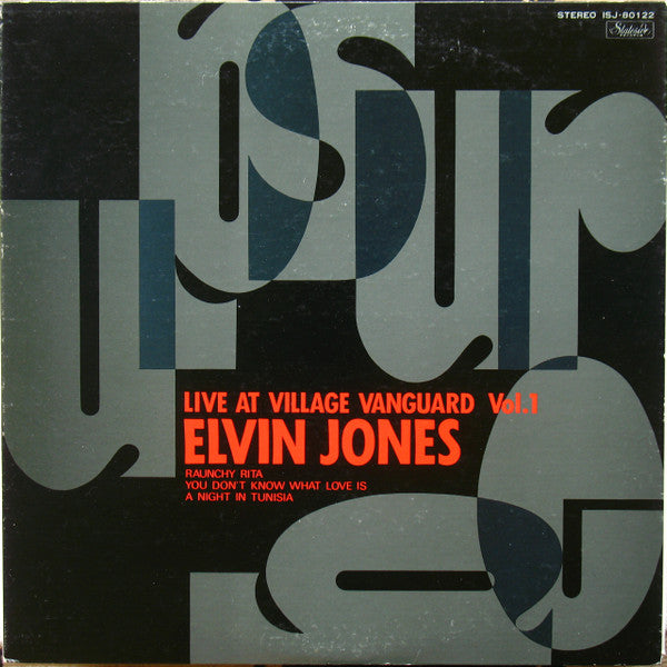 Elvin Jones - Live At Village Vanguard Vol.1 (LP, Album)