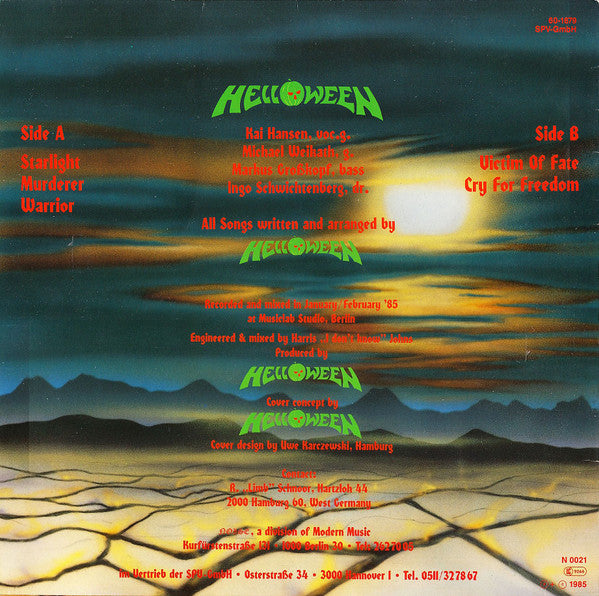 Helloween - Helloween (12"", MiniAlbum)