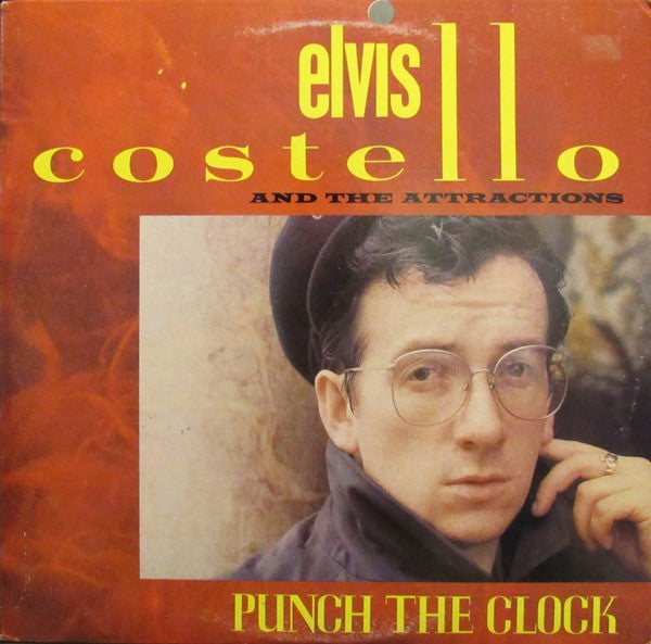 Elvis Costello And The Attractions* - Punch The Clock (LP, Album, Pit)