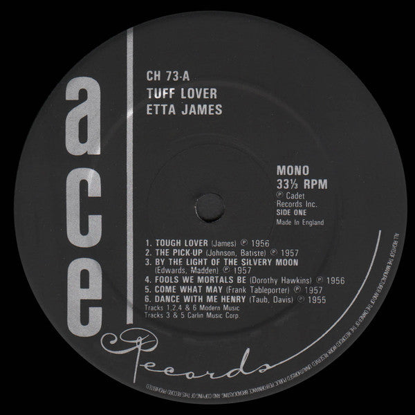 Etta James - Tuff Lover (LP, Comp, Mono)