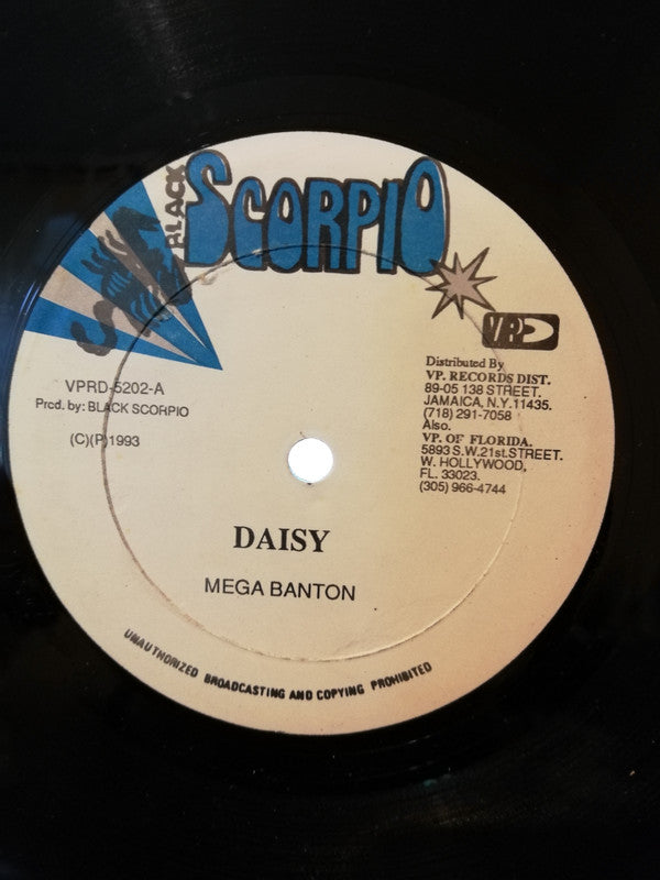 Mega Banton / Ricky General - Daisy / Good Playing Sound (12"")