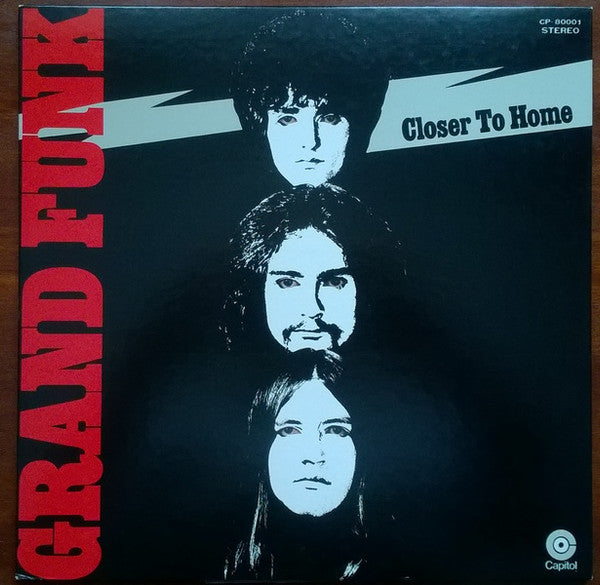Grand Funk Railroad - Closer To Home (LP, Album, RE, Gat)
