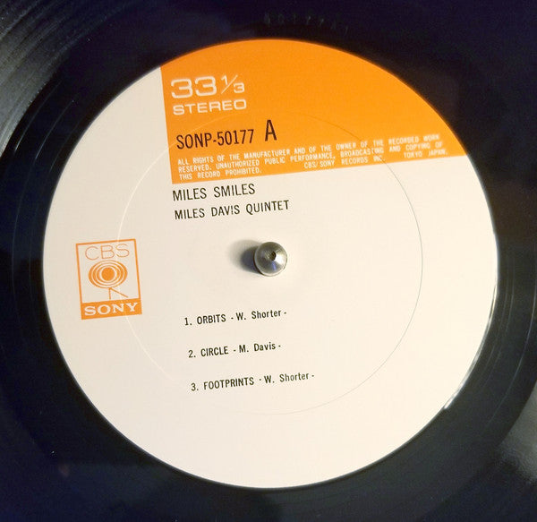 Miles Davis Quintet* - Miles Smiles (LP, Album, RE)