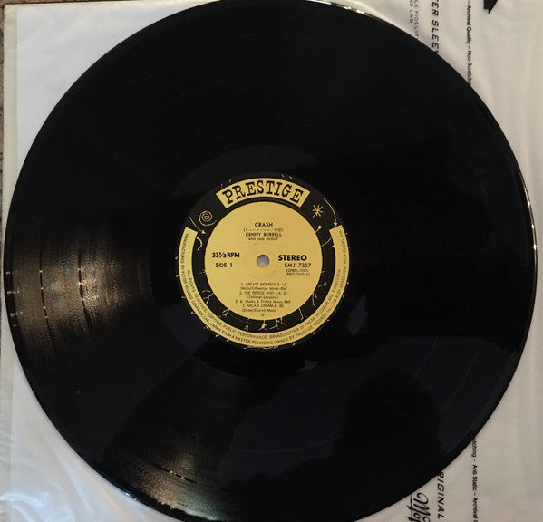 Kenny Burrell - Crash!(LP, Album, RE)