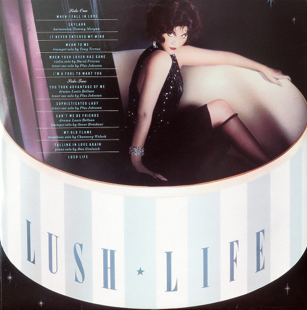 Linda Ronstadt - Lush Life(LP, Album, Promo)