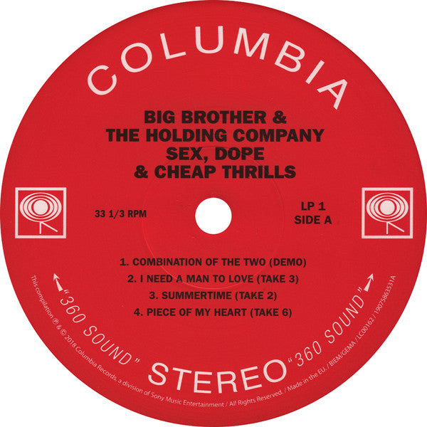 Big Brother & The Holding Company - Sex, Dope & Cheap Thrills(2xLP,...