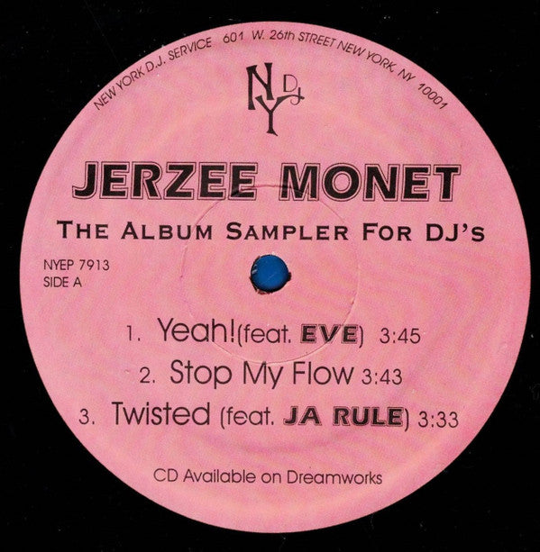 Jerzee Monet* - Love & War Album Sampler (12"", Smplr)