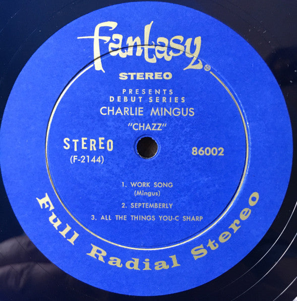 The Charlie Mingus Quintet* - Chazz! (LP, Album, RE, Blu)