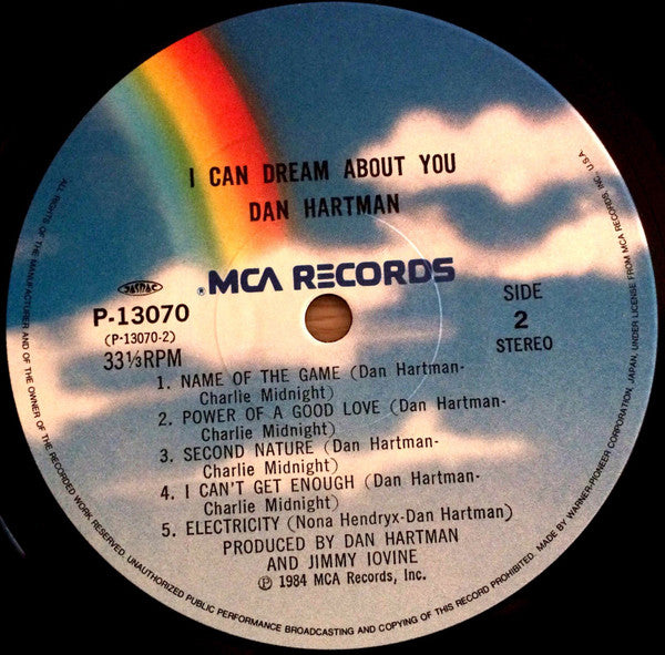 Dan Hartman - I Can Dream About You (LP, Album)