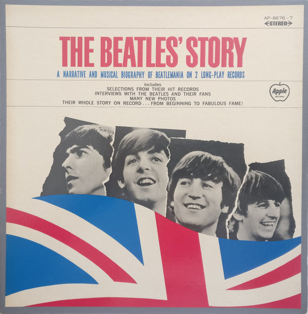 The Beatles - The Beatles' Story = ビートルズ物語 (2xLP, Album + Box, RE)