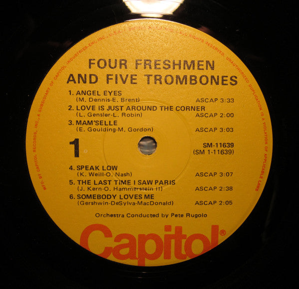 The Four Freshmen - Four Freshmen And 5 Trombones (LP, Album, RE, Duo)