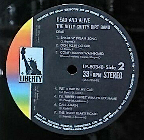 Nitty Gritty Dirt Band - Dead And Alive! (LP, Comp)