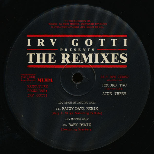 Irv Gotti - Presents The Remixes (2xLP, Comp)