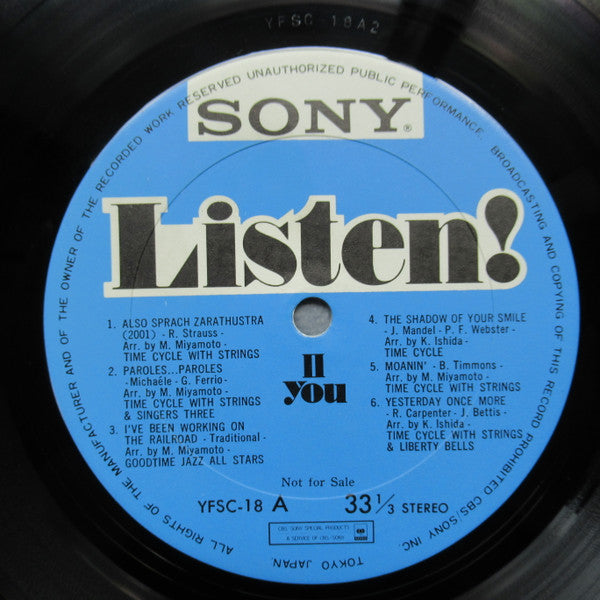 Various - Listen! II You  (LP, Album, Promo)