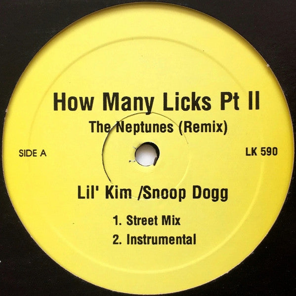 Lil' Kim - How Many Licks Pt II (The Neptunes Remix) / Queen Bitch ...