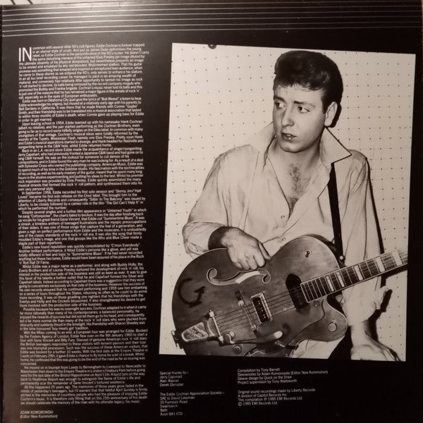 Eddie Cochran - The 25th Anniversary Album (2xLP, Comp, Gat)
