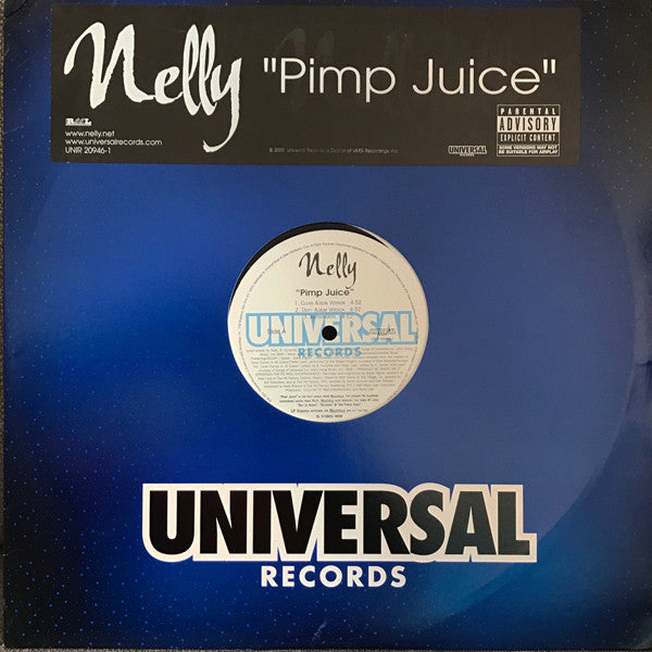 Nelly - Pimp Juice (12"", Single, Promo)