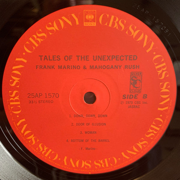 Frank Marino & Mahogany Rush - Tales Of The Unexpected (LP, Album)