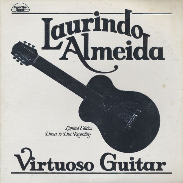 Laurindo Almeida - Virtuoso Guitar (LP, Album, Ltd, Whi)
