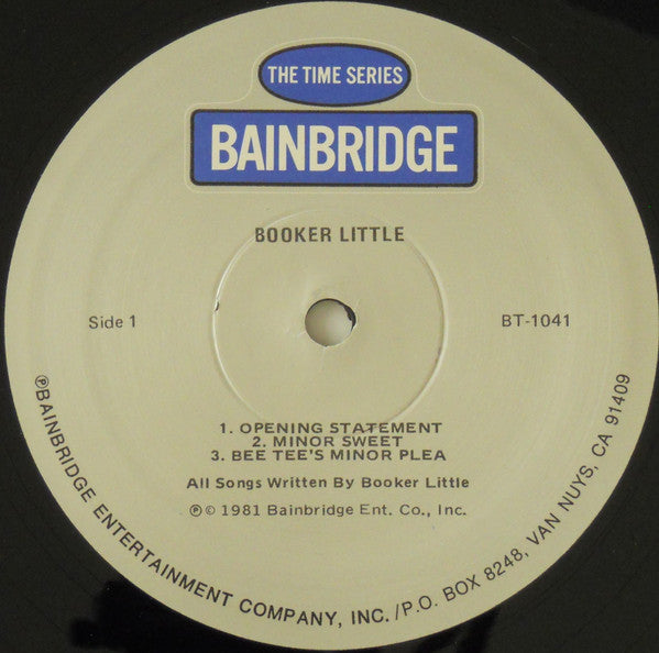 Booker Little - Booker Little (LP, Album, RE)
