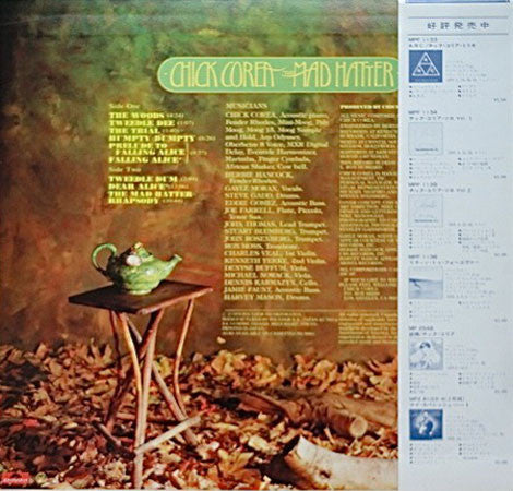 Chick Corea - The Mad Hatter (LP, Album)