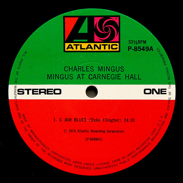 Charles Mingus - Mingus At Carnegie Hall (LP, Album)