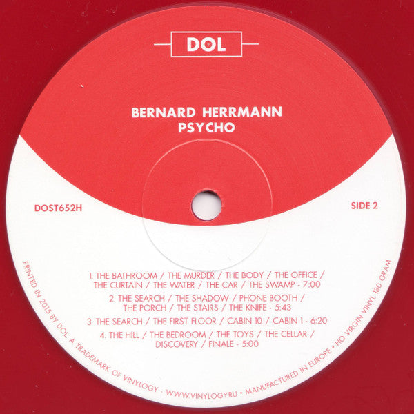 Bernard Herrmann - Psycho (The Original Film Score)(LP, Album, Mono...