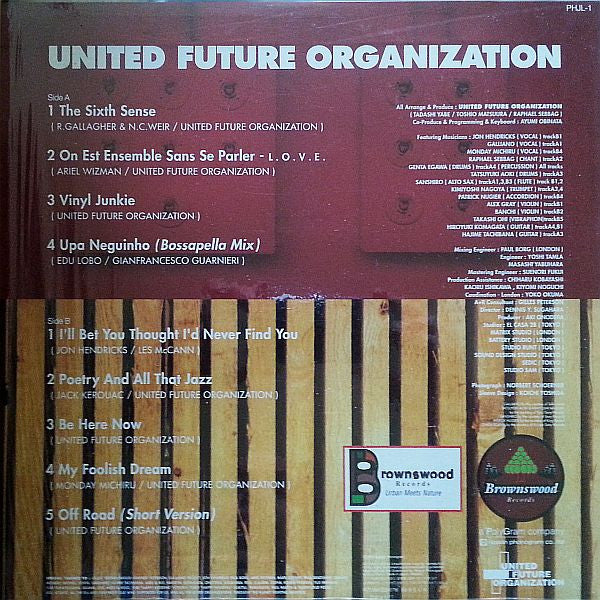 United Future Organization - United Future Organization(LP, Album, ...