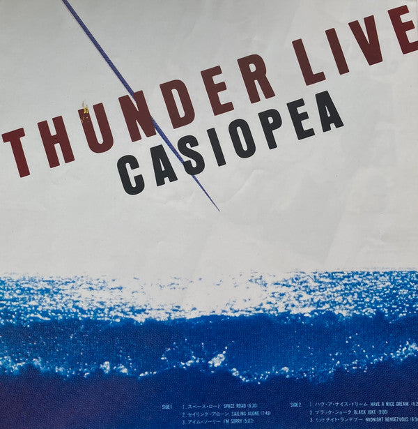 Casiopea - Thunder Live (LP, Album, 2nd)