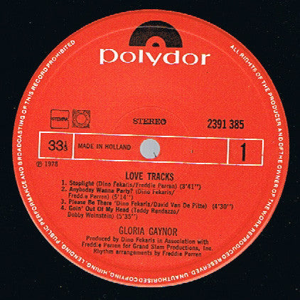 Gloria Gaynor - Love Tracks (LP, Album)