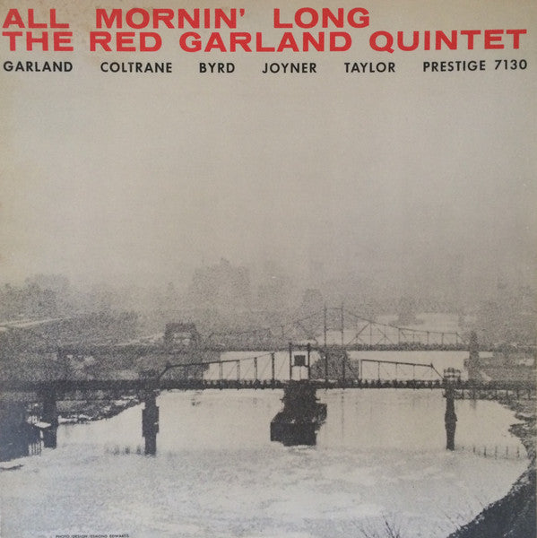 The Red Garland Quintet - All Mornin' Long (LP, Album, Mono, RE)