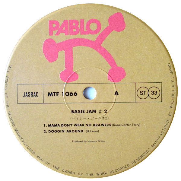 Count Basie - Basie Jam #2 (LP, Album)