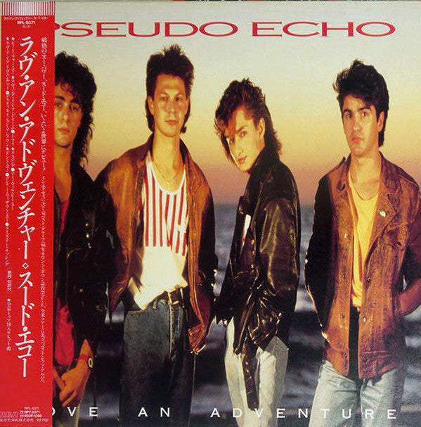 Pseudo Echo - Love An Adventure (LP, Album, Promo)