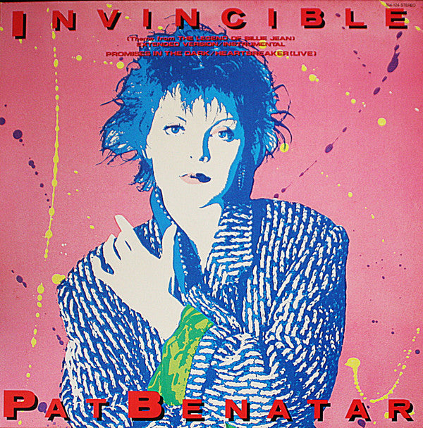 Pat Benatar - Invincible (Theme From The Legend Of Billie Jean)(12"...