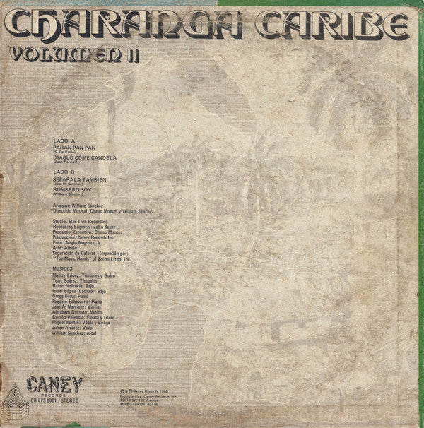 Charanga Caribe - Volumen II (LP)