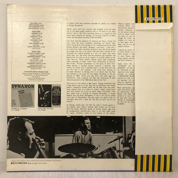 Joe Pass - For Django (LP, Album)