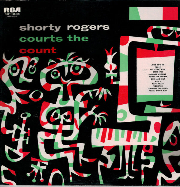 Shorty Rogers - Shorty Rogers Courts The Count = ショーティ・ロジャース・コーツ・ザ・...
