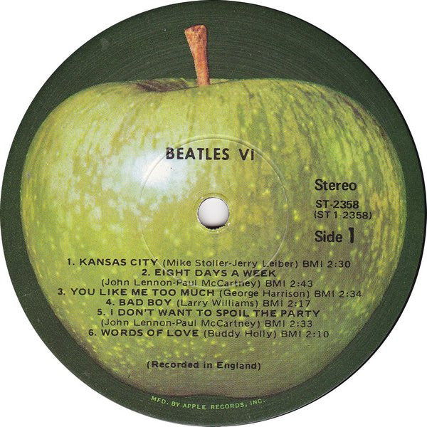 The Beatles - Beatles VI (LP, Album, RE, Win)