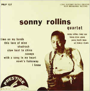 Sonny Rollins Quartet - Sonny Rollins Quartet (10"", Album, Mono, RE)