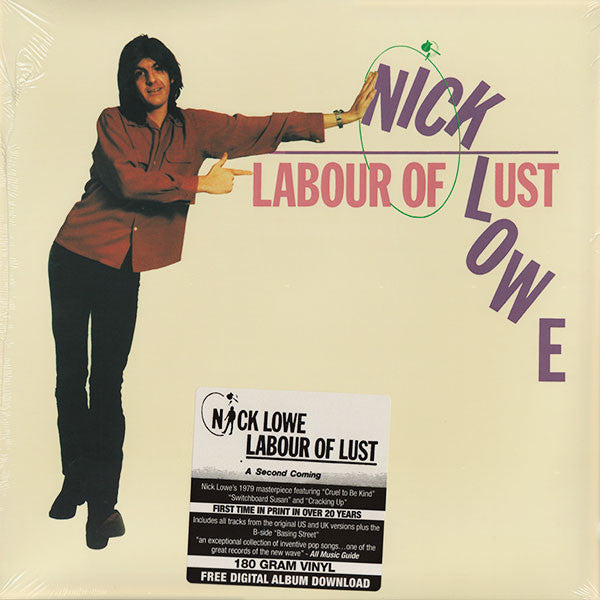 Nick Lowe - Labour Of Lust (LP, Album, RE, Gat)