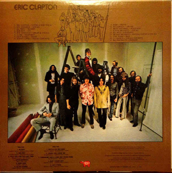 Eric Clapton - Eric Clapton (LP, Album, RE)