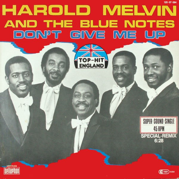 Harold Melvin And The Blue Notes - Don't Give Me Up (12"", Maxi)