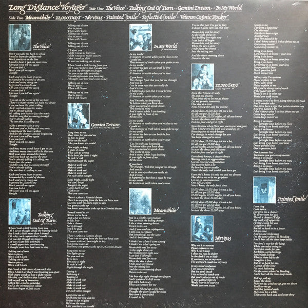 The Moody Blues - Long Distance Voyager (LP, Album, 26 )