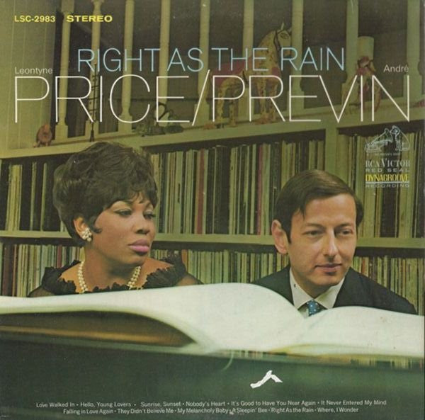 Leontyne Price, André Previn - Right As The Rain (LP, Album)