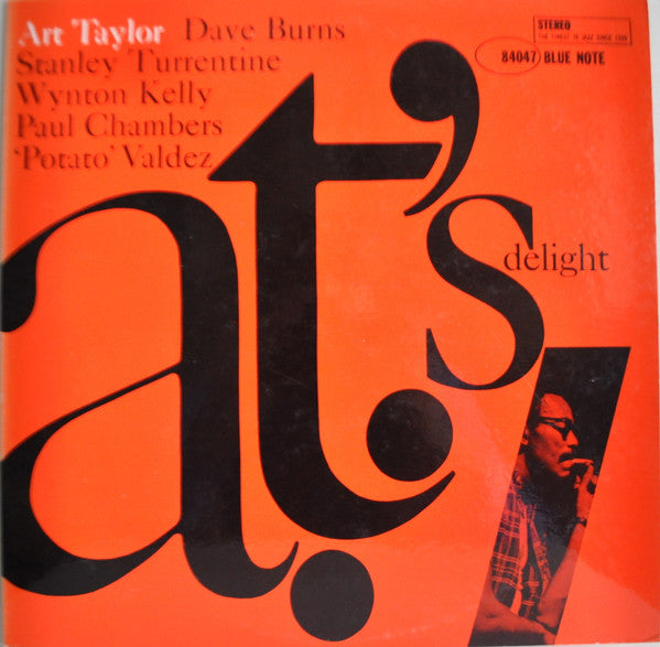 Art Taylor - A.T.'s Delight (LP, Album, RE)